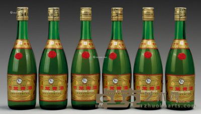 1991年产竹叶青酒 