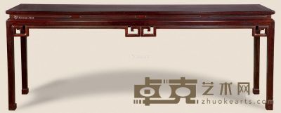 清 红木条桌 215×45×83cm