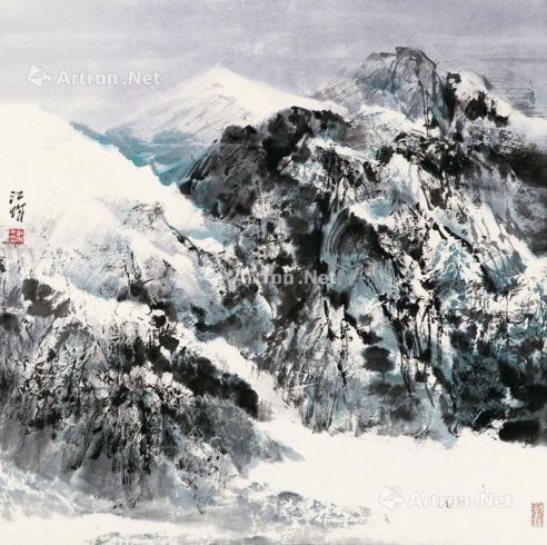 施江城 雪景