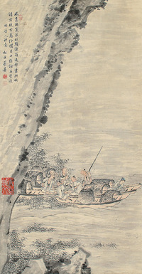 蔡嘉 山水人物