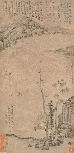 倪瓒 山水