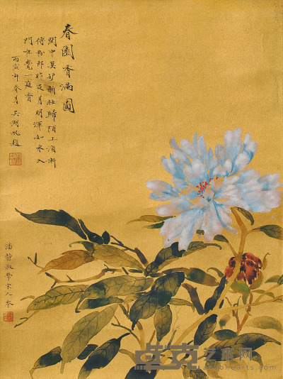潘静淑 花卉 39×29cm