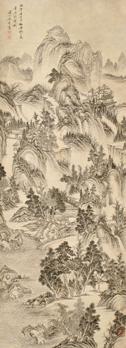 吴历 山水