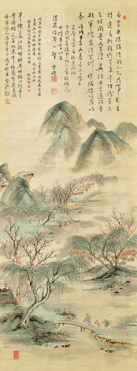 孙雪泥 山水