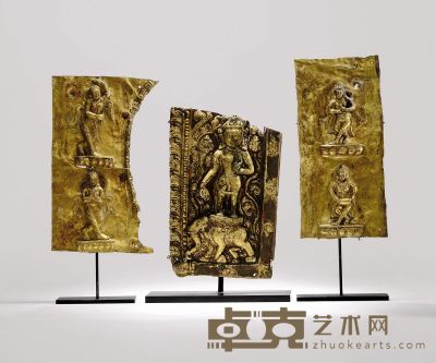十六世纪 佛像饰件一组 高25cm