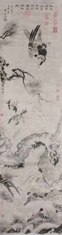 缪嘉惠 松鹰图