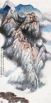 何海霞 黄山