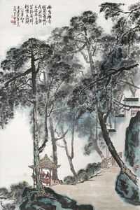 冯建吴 青城山