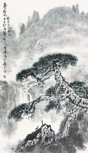 刘宝纯 泰山松风