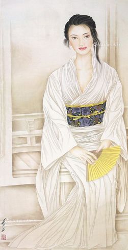 冯长江 仕女