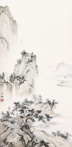 陈少梅 山水