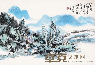 黄宾虹 富春山色 37×54cm