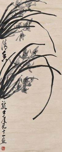 萧龙士 清香图
