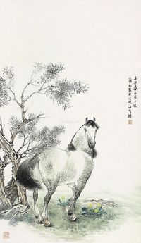 王茂飞 神骏图