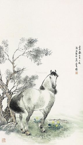 王茂飞 神骏图