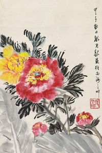 张君秋 花卉