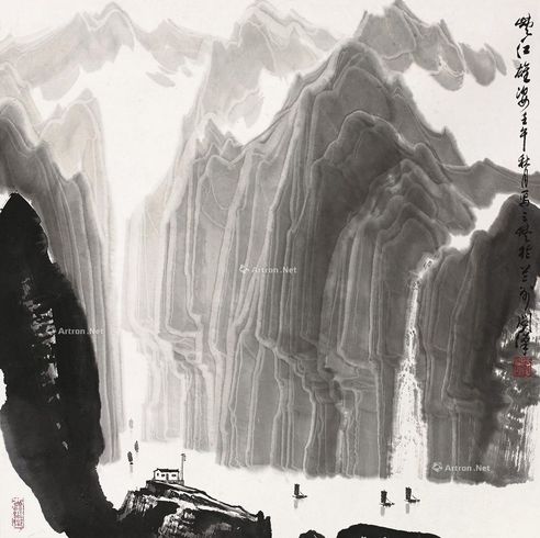 李问汉 山水