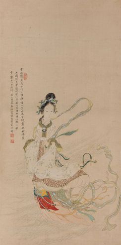 徐宝篆 仕女图