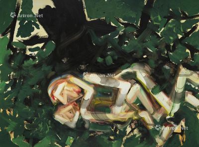 小西纪行 2014年作 无题 油画画布