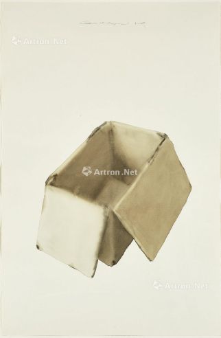 郭鸿蔚 2009年作 空房间系列2号 水彩纸本 镜框