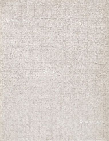 郑相和 1978年作 无题 78-2 压克力画布 画框