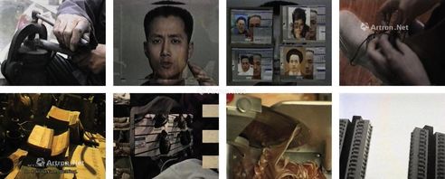 邱志杰 1998年作 记忆的形式 VHS录像带及DVD，6分钟