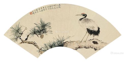 赵浩公 松鹤