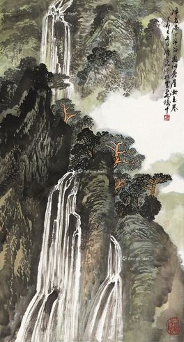 陆一飞 山水