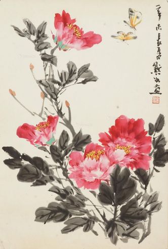 金默如 花蝶