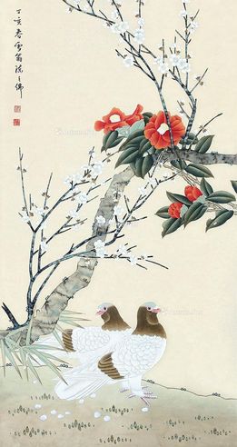 陈之佛 花鸟