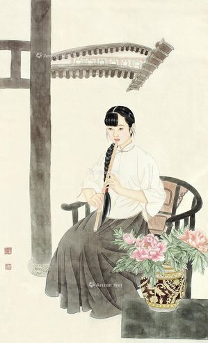 王美芳 吹笛少女