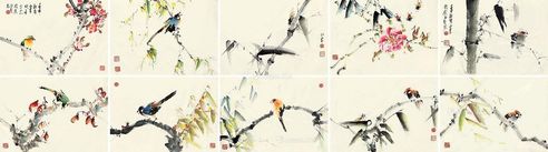 赵少昂 花鸟