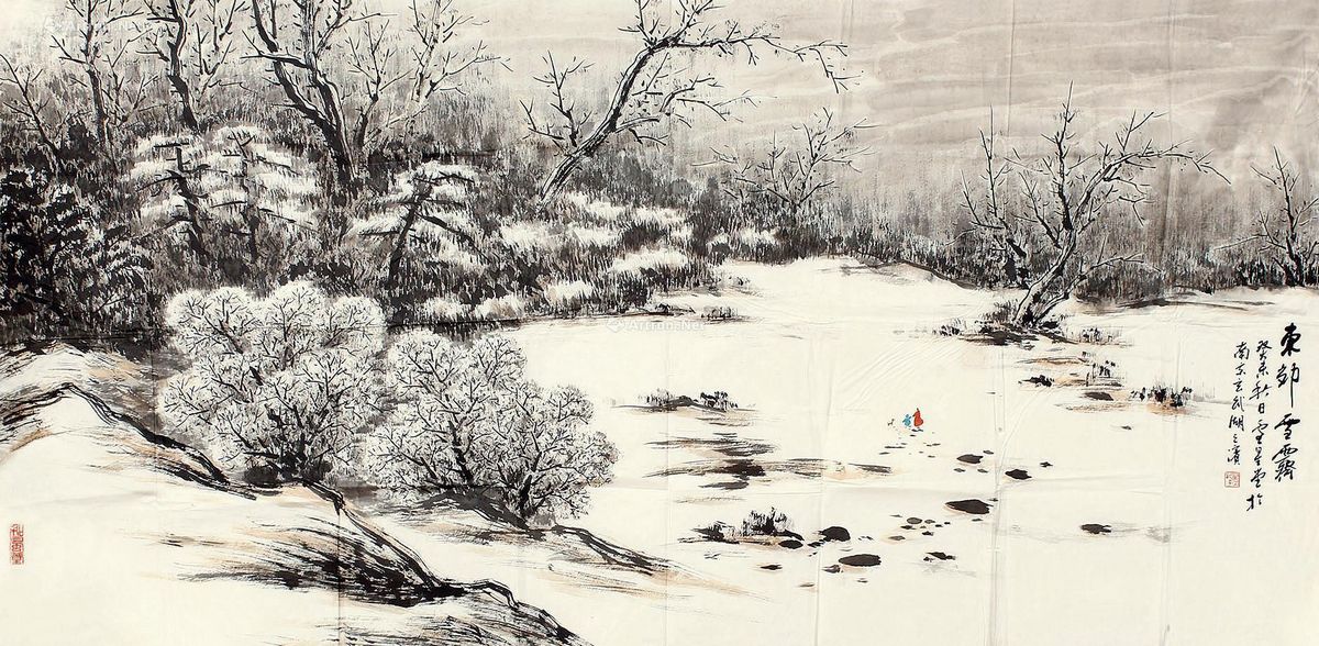 雪景海绵纸贴画 雪景海绵纸贴画