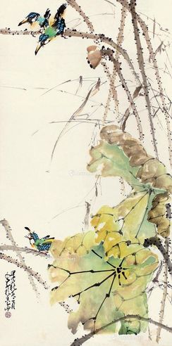 赵少昂 花鸟