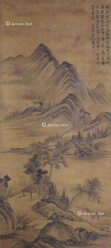 吴历 山水人物