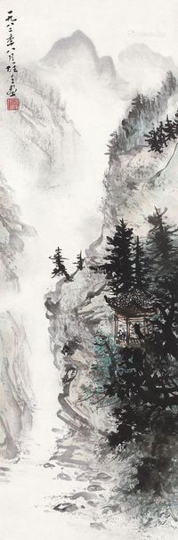 黎雄才 山水