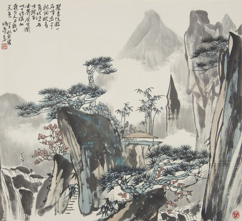 朱修立 山水