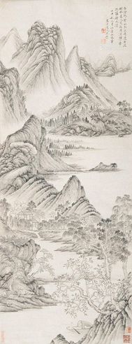 吴历 春山图
