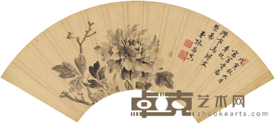 张存真 富贵图 56×18cm