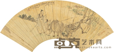 李铣 借问酒家图 52×17cm
