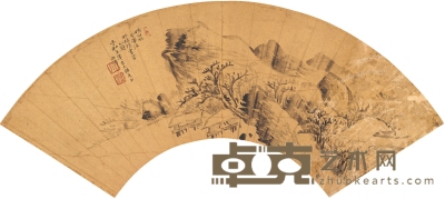 石涛  山居图 50×15.5cm