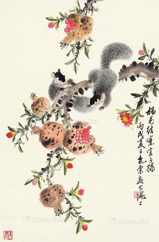 杨尧棠 花鸟