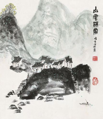 朱修立 山云深处