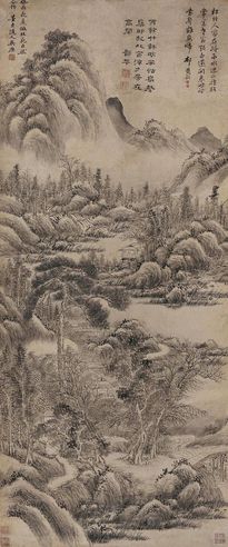 吴历 夏山图