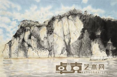 秦修平 山水 143×215cm