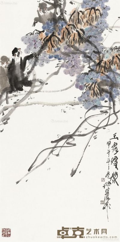 徐培晨 玉露琼浆 138×68cm