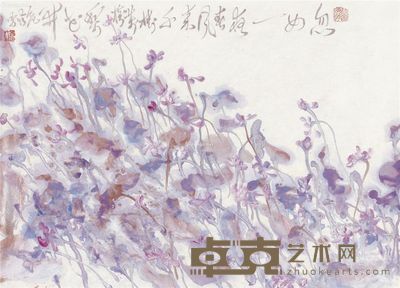 聂危谷 忽如一夜春风来 50×69cm