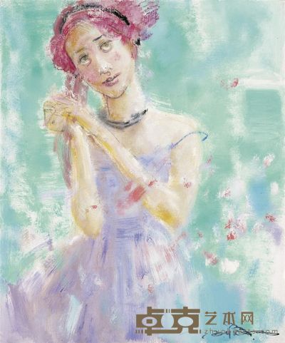 邢健健 人物 60×50cm