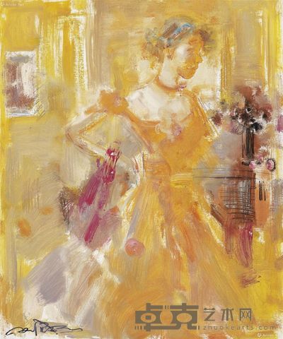 邢健健 人物 60×50cm