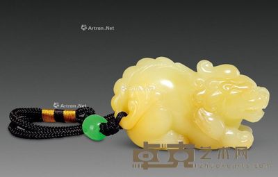 芙蓉青甪端手件 6×2.5×3.5cm